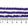 Transparent Glass Beads Strands X1-EGLA-A034-T4mm-MB06-5