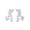 Non-Tarnish 201 Stainless Steel Pendants STAS-T063-178P-3