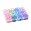 336Pcs 12 Colors Baking Painted Crackle Glass Bead Strands DGLA-YW0001-11-6