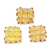 Handmade Gold Sand Lampwork Beads LAMP-L082-01B-1