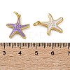 Ocean Brass Pendants KK-D221-21G-03-3