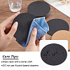 PU Imitation Leather Coasters AJEW-WH0367-07B-3