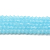 Imitation Jade Glass Beads Strands EGLA-A039-J4mm-D03-1