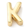 Rack Plating Brass Slide Charms KK-M254-15G-K-1