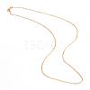 304 Stainless Steel Cable Chains Necklaces STAS-S029-02G-1