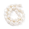 Natural Cultured Freshwater Pearl Beads Strands PEAR-P062-32D-3
