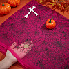 Halloween Theme Polyester Mesh Fabric DIY-WH0589-86A-3