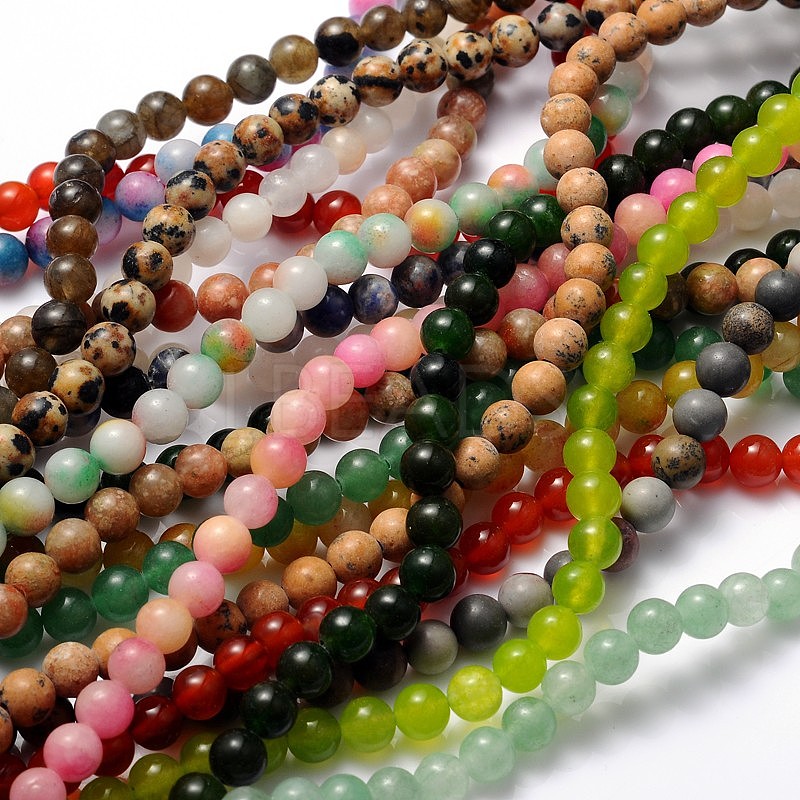 Dyed Natural Jade Beads Strands - Lbeads.com