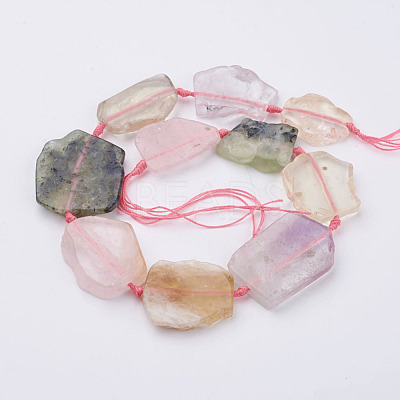 Natural Mixed Gemstone Beads Strands G-K206-18-1