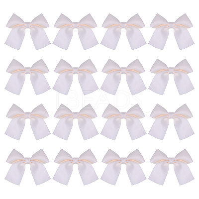 16Pcs Polyester Bowknot Ornament Accessories DIY-CA0007-21B-1