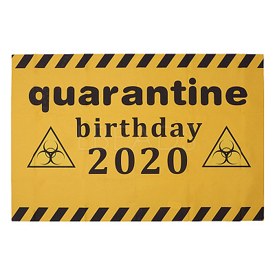 2020 Quarantine Birthday Decorations AJEW-GF0001-64A-1