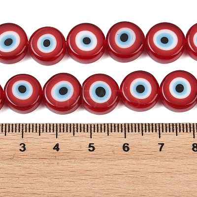 Handmade Evil Eye Lampwork Beads LAMP-C028-02D-1