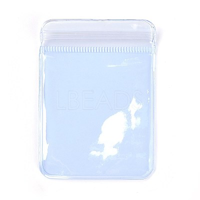 Rectangle PVC Resealable Packaging Bags OPP-R005-4x6-1