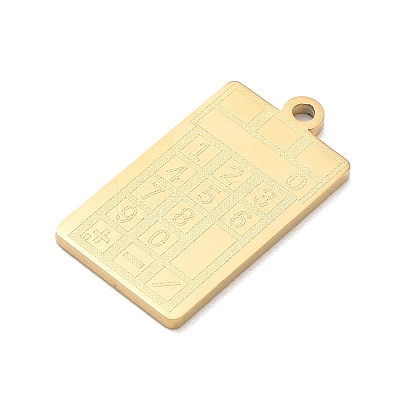 304 Stainless Steel Pendants SA-CBAE115-13D-G-1