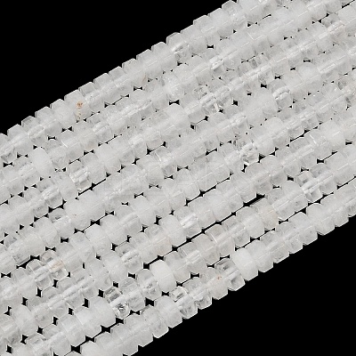 Natural Quartz Crystal Beads Strands G-G317-A25-3X6MM-1