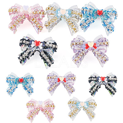 5Pcs 5 Styles Acrylic Spacer Beads OACR-TA0001-66-1