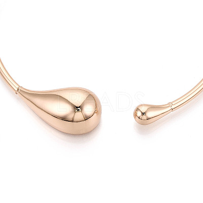 Alloy & Iron Choker Necklaces NJEW-T018-08G-1