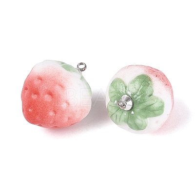 Handmade Porcelain Pendants PORC-N013-15A-1