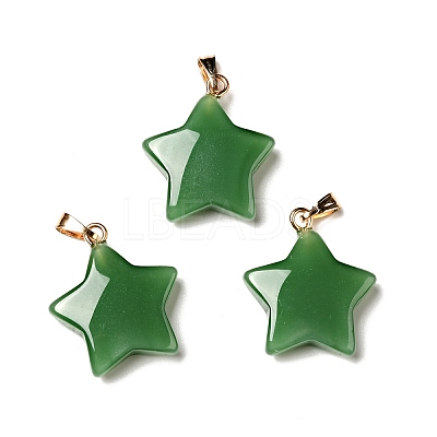 Glass Pendants GLAA-A004-01B-1
