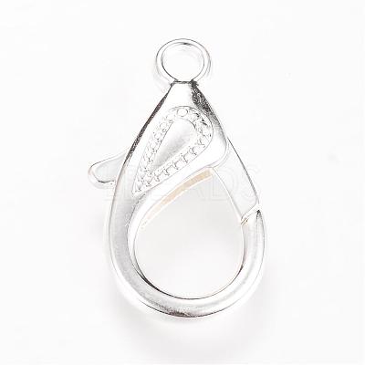 Alloy Lobster Claw Clasps KK-S303-03-1