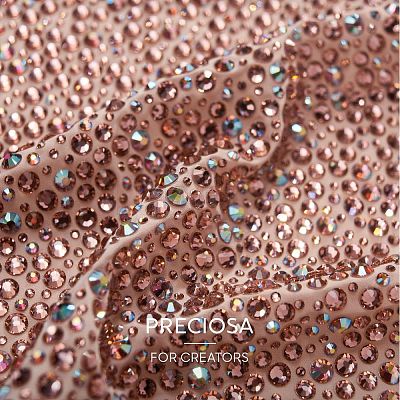 Preciosa&reg MAXIMA Crystal No Hotfix Flatback Stones Y-PRC-NSS16-23980-272-1