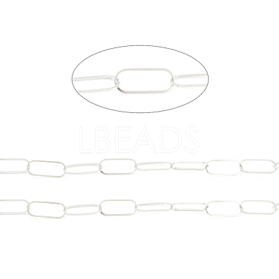 Tarnish Resistant 304 Stainless Steel Cable Chain STAS-B020-02P-1