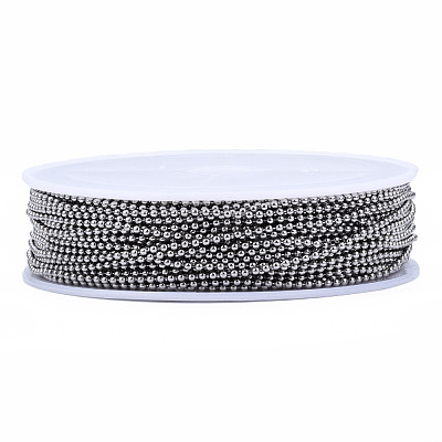 Tarnish Resistant 304 Stainless Steel Ball Chains CHS-S005-05A-01-1