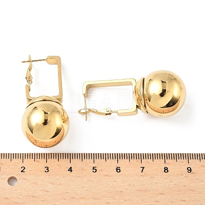 304 Stainless Steel Hoop Earrings EJEW-V015-03G-1