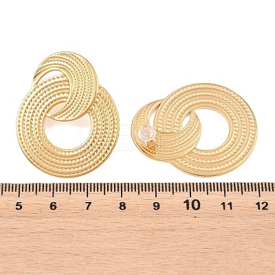 304 Stainless Steel Stud Earrings EJEW-E617-08G-1