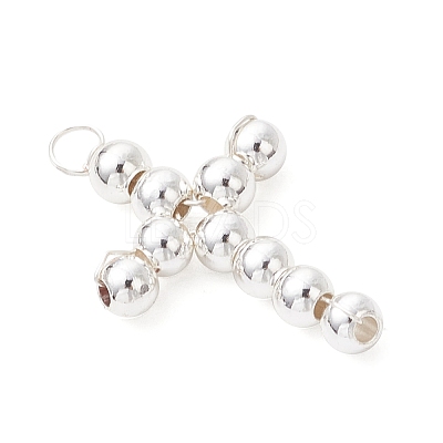 Brass Beaded Pendants PALLOY-JF04054-03-1