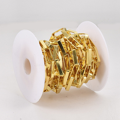 Unwelded Iron Paperclip Chains CH-S125-03A-G-1