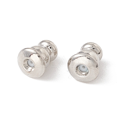 Rack Plating Brass Ear Nuts KK-G433-03P-1