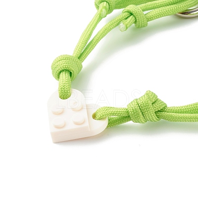 Polyester & Spandex Cord Bracelet Sets BJEW-JB06367-05-1