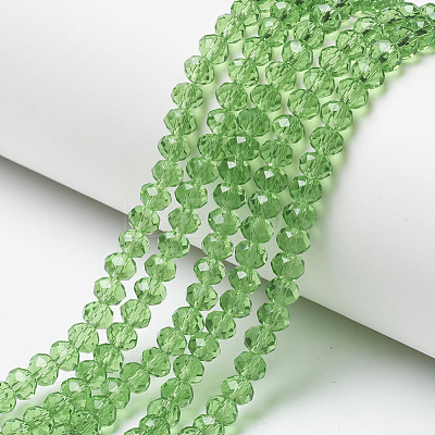 Glass Beads Strands X-EGLA-A034-T4mm-D11-1