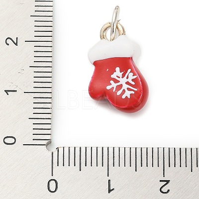Christmas Themes Alloy Enamel Pendants LS-FIND-I063-01B-1