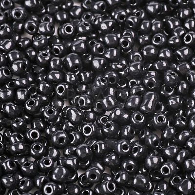 (Repacking Service Available) Glass Seed Beads SEED-C019-4mm-49-1