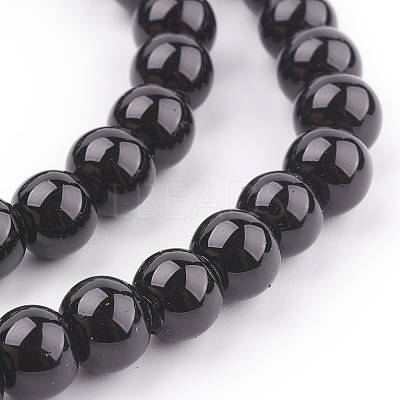 Glass Pearl Beads Strands HY-8D-B20-1-1