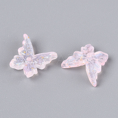 Baking Paint Glass Beads DGLA-T004-04B-1
