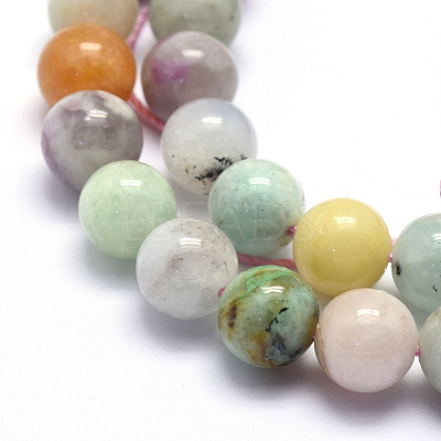Natural Mixed Stone Beads Strands G-K224-05-8mm-1