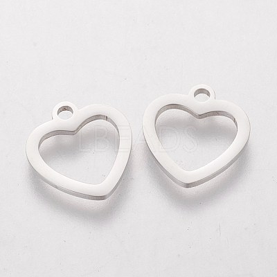 Tarnish Resistant 304 Stainless Steel Charms STAS-Q201-T168-1