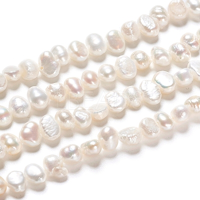 Natural Cultured Freshwater Pearl Beads Strands PEAR-I004-08B-1