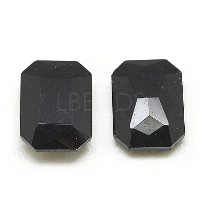 Pointed Back Glass Rhinestone Cabochons RGLA-T079-13x18mm-02-1