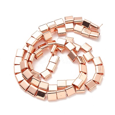 Synthetic Magnetic Hematite Beads Strands G-M095-N01-01RG-1