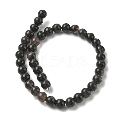 Natural Ice Obsidian Beads Strands X-G-P590-A03-10mm-03-1