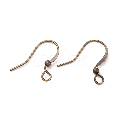Brass French Earring Hooks KK-Q365-AB-NF-1