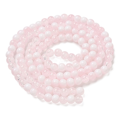 Crackle Glass Beads X1-GLAA-U001-6mm-12-1