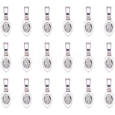 Tibetan Silver Findings TIBE-PH0001-08AS-NR-1