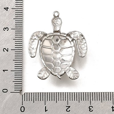 304 Stainless Steel Pendants STAS-C122-15B-P-1