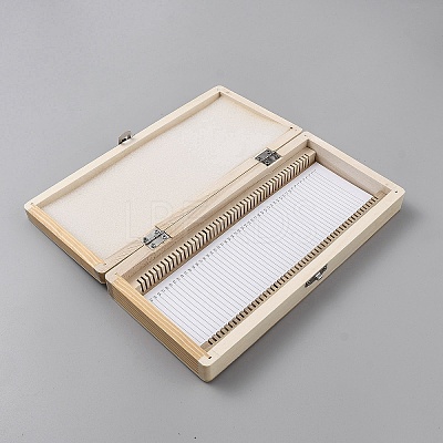 Iron Wood Storage Boxes LS-CON-WH0095-154-1