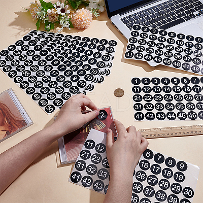 Paper Stickers DIY-SP0006-81B-01-1